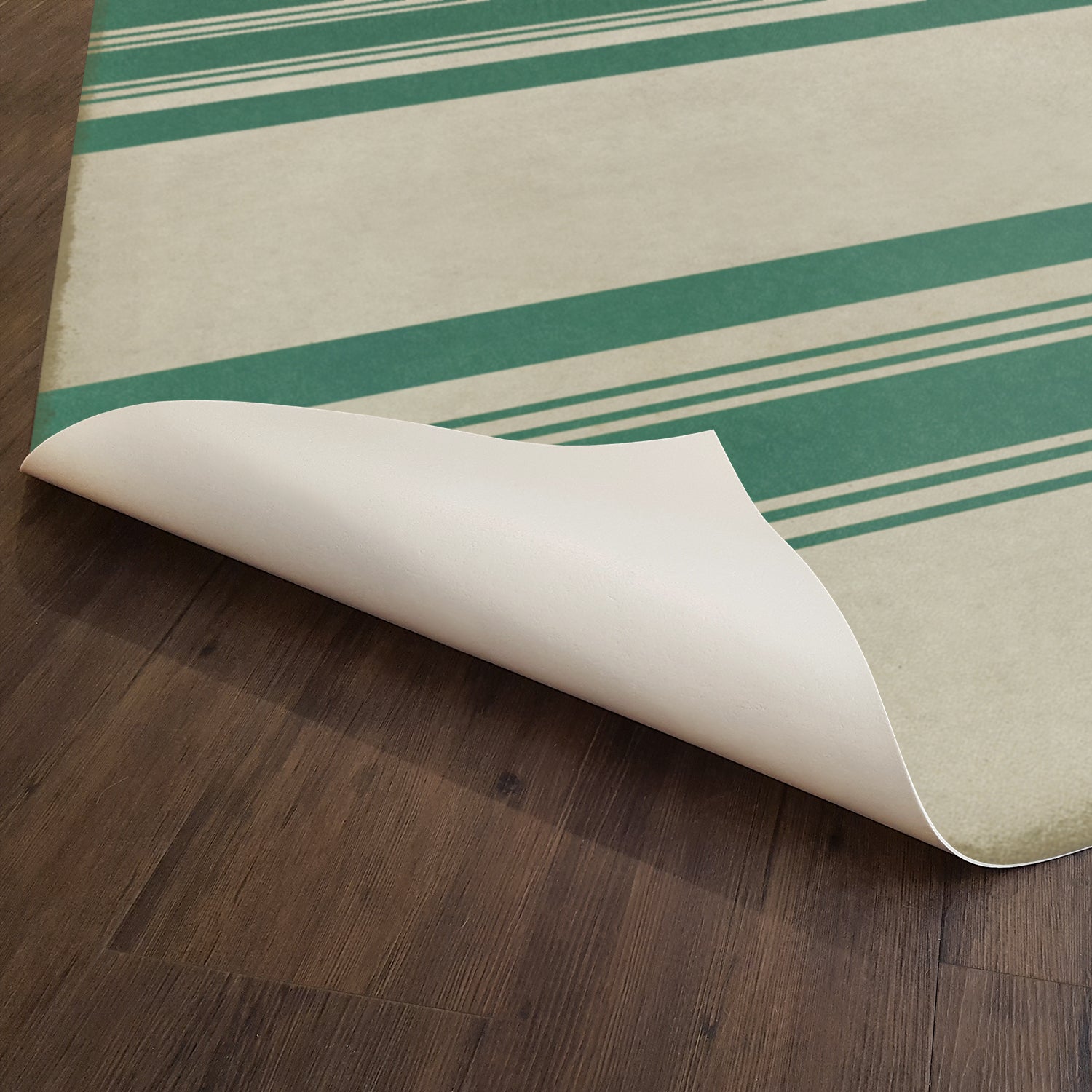 Pattern 50 - Organic Stripes Teal And White