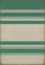 Pattern 50 - Organic Stripes Teal And White