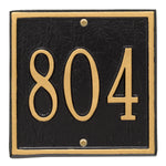 Square Petite Wall Address Plaque