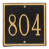 Square Petite Wall Address Plaque