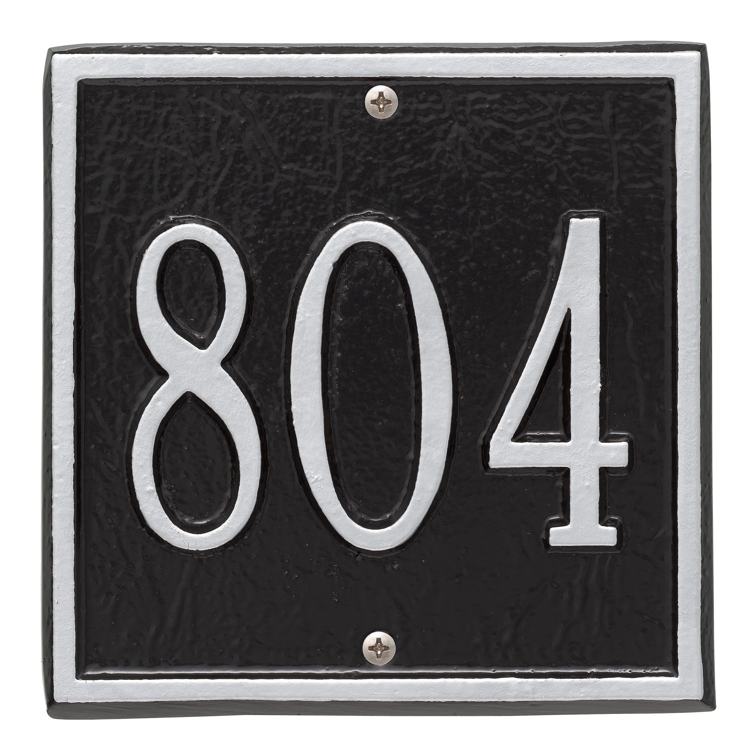 Square Petite Wall Address Plaque