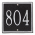 Square Petite Wall Address Plaque