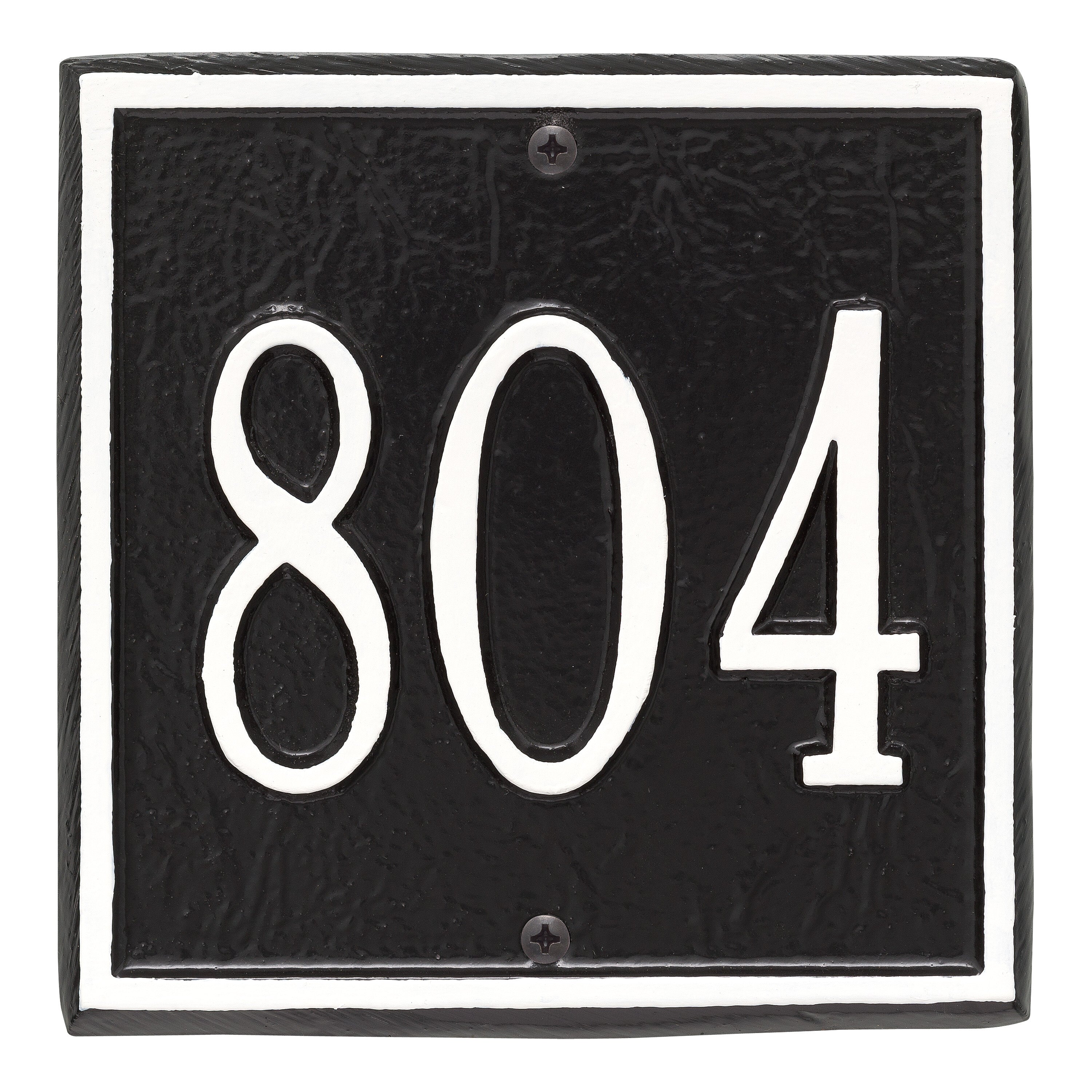 Square Petite Wall Address Plaque