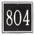 Square Petite Wall Address Plaque