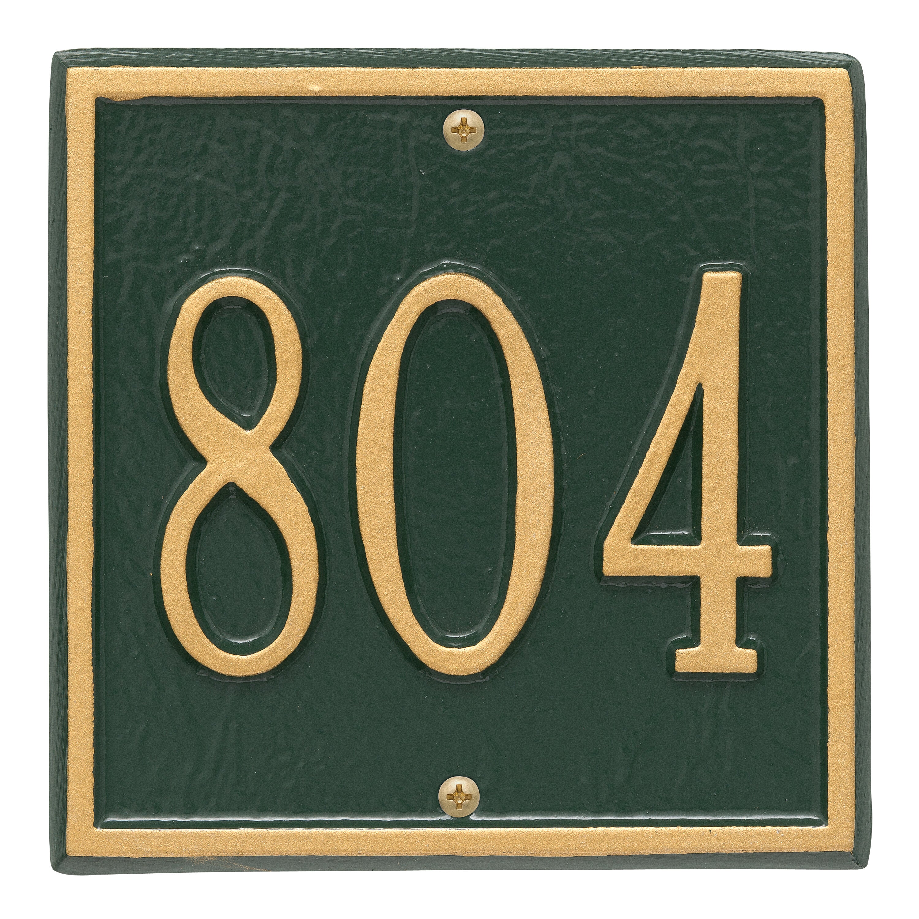 Square Petite Wall Address Plaque