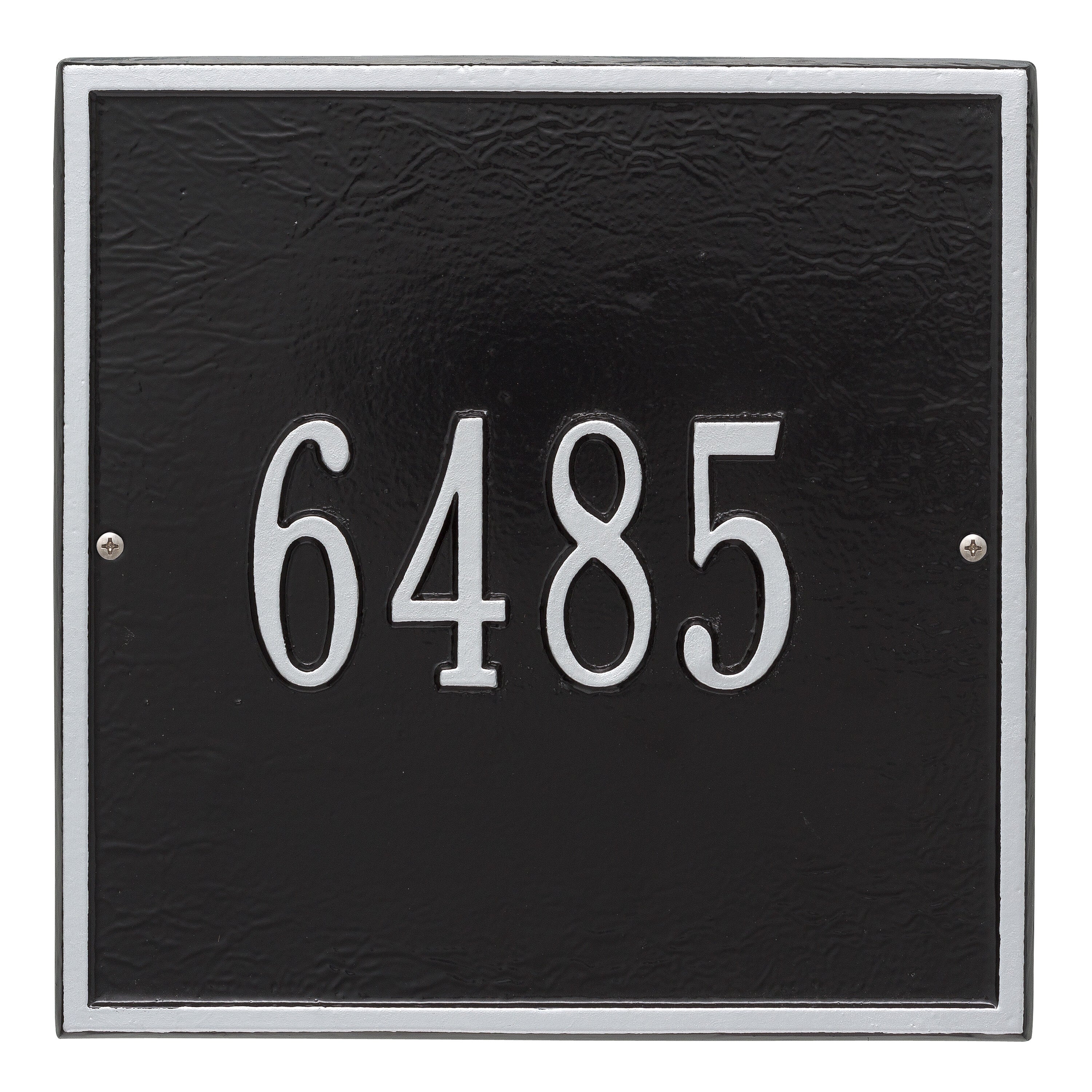 11" Square Wall Address Plaque