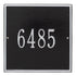 11" Square Wall Address Plaque