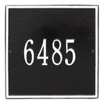 11" Square Wall Address Plaque