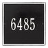 11" Square Wall Address Plaque