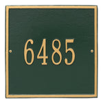 11" Square Wall Address Plaque