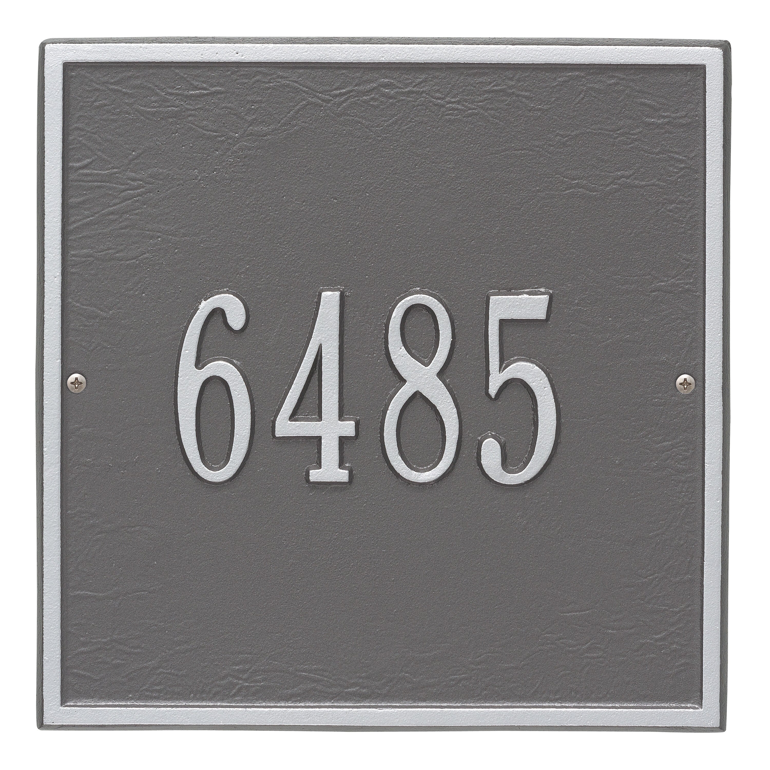 11" Square Wall Address Plaque