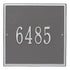 11" Square Wall Address Plaque