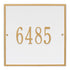 11" Square Wall Address Plaque