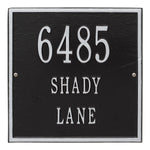 11" Square Wall Address Plaque