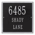 11" Square Wall Address Plaque