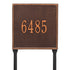 11" Square Lawn Address Plaque