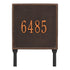 11" Square Lawn Address Plaque