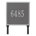 11" Square Lawn Address Plaque