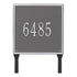 11" Square Lawn Address Plaque