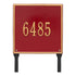 11" Square Lawn Address Plaque