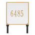 11" Square Lawn Address Plaque