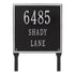 11" Square Lawn Address Plaque