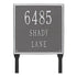11" Square Lawn Address Plaque
