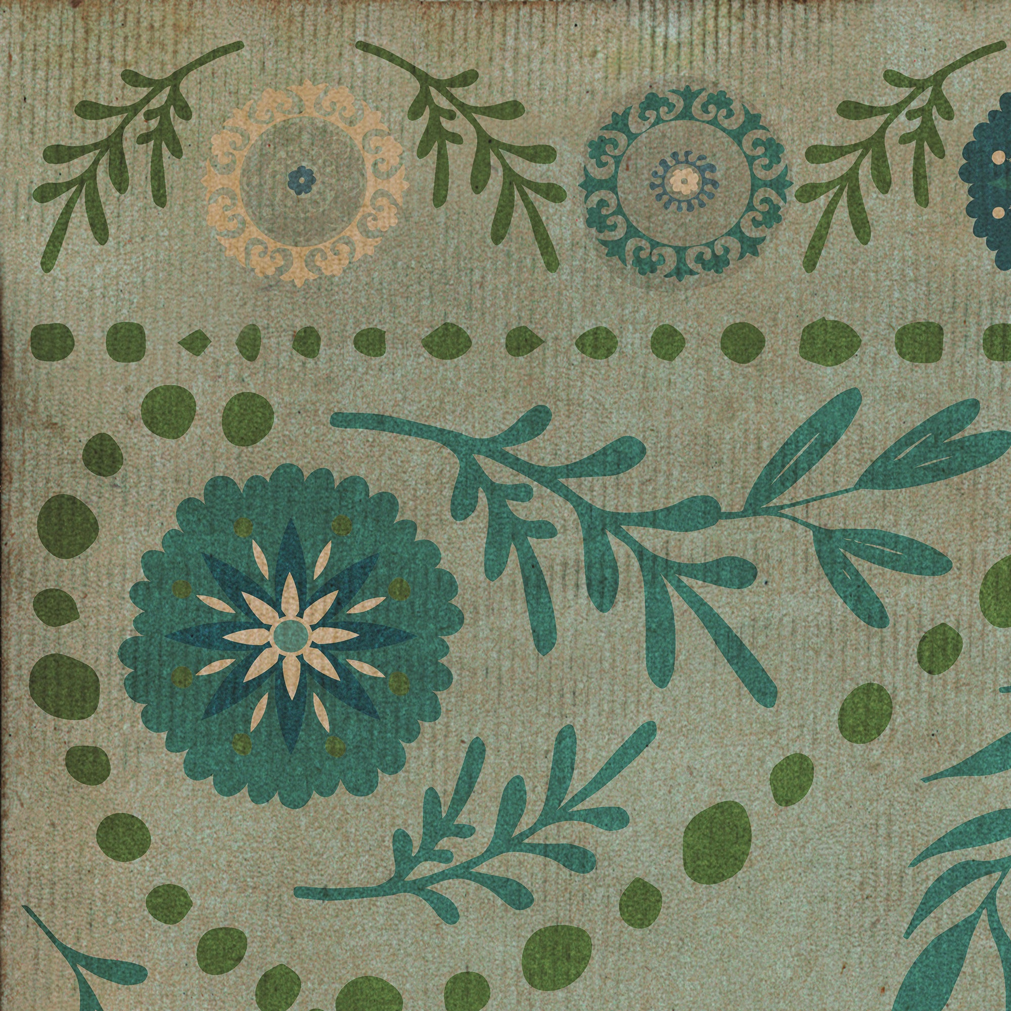 Pattern 38 - Boho Blue