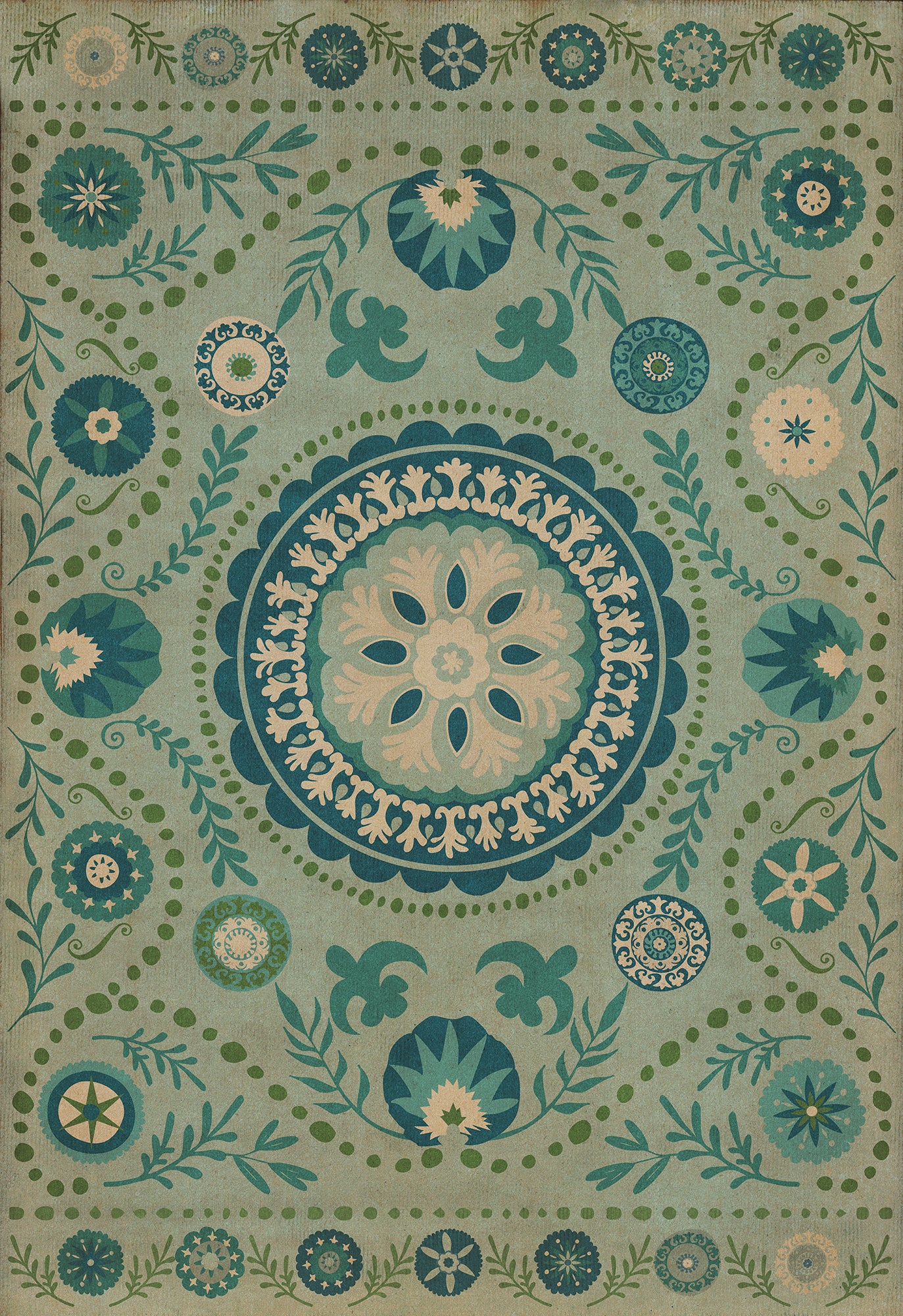 Pattern 38 - Boho Blue