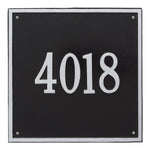 15" Square Wall Address Plaque