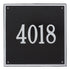 15" Square Wall Address Plaque