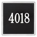 15" Square Wall Address Plaque