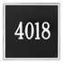 15" Square Wall Address Plaque