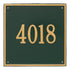 15" Square Wall Address Plaque