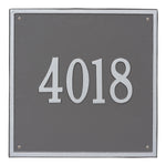 15" Square Wall Address Plaque