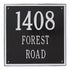 15" Square Wall Address Plaque