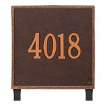 15" Square Lawn Address Plaque
