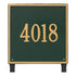 15" Square Lawn Address Plaque