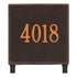 15" Square Lawn Address Plaque