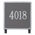 15" Square Lawn Address Plaque