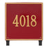 15" Square Lawn Address Plaque