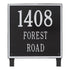 15" Square Lawn Address Plaque