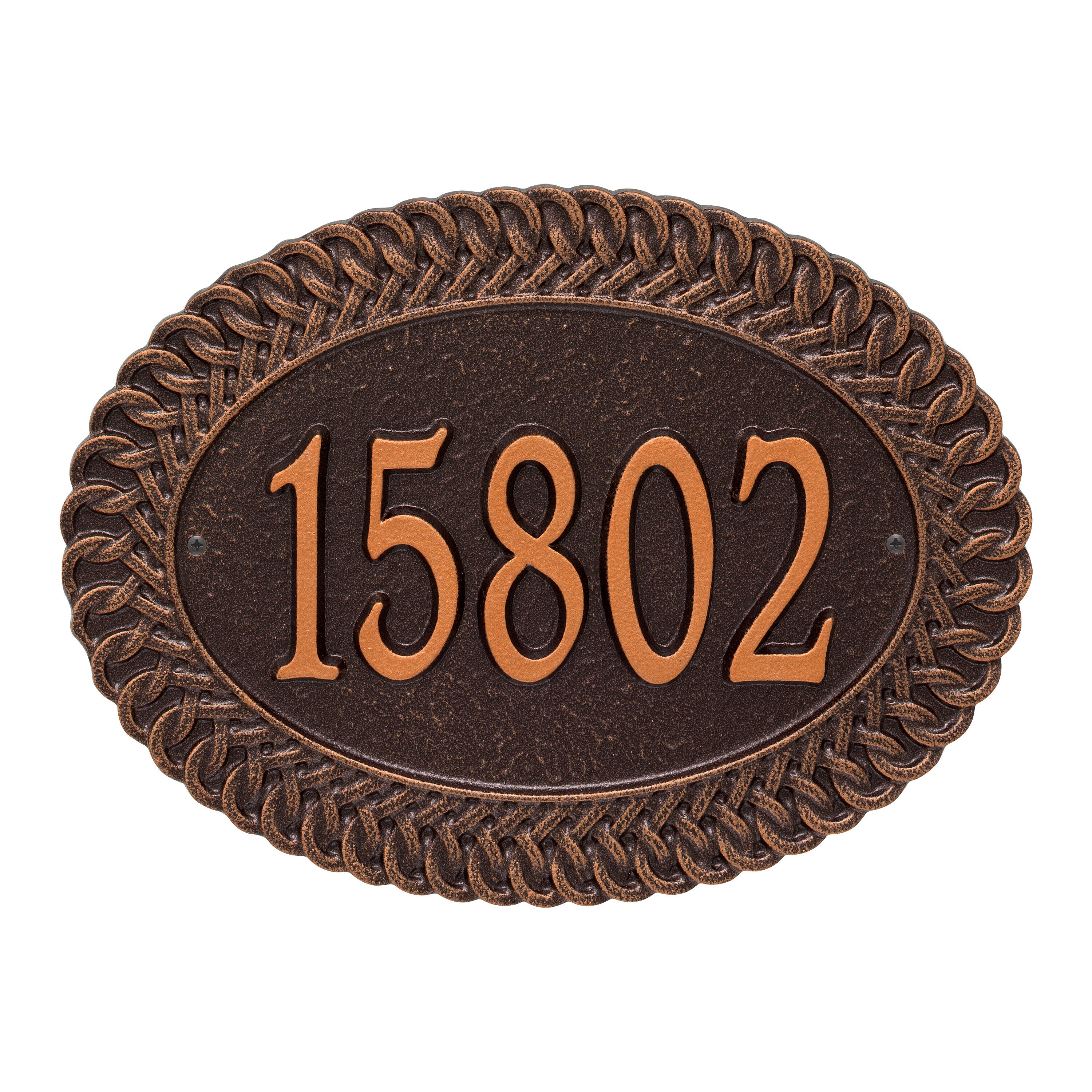 Chartwell Standard Wall Address Plaque