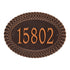 Chartwell Standard Wall Address Plaque
