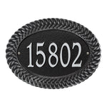 Chartwell Standard Wall Address Plaque