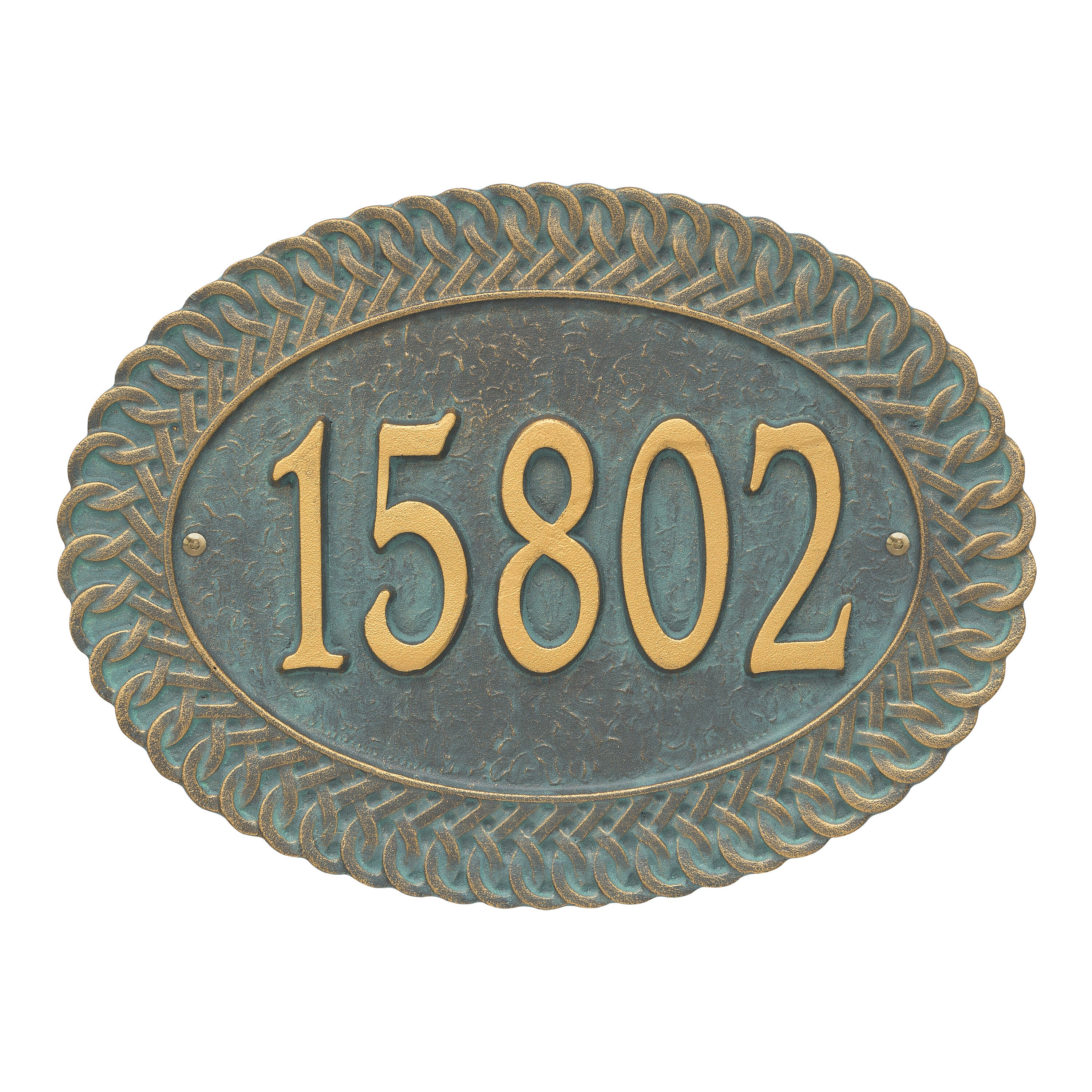 Chartwell Standard Wall Address Plaque