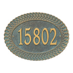 Chartwell Standard Wall Address Plaque