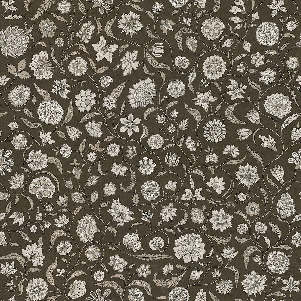 Rolled Goods - Pattern 3 - Hanging Garden In Brown