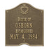 Pennsylvania Dutch Anniversary Wall Plaque