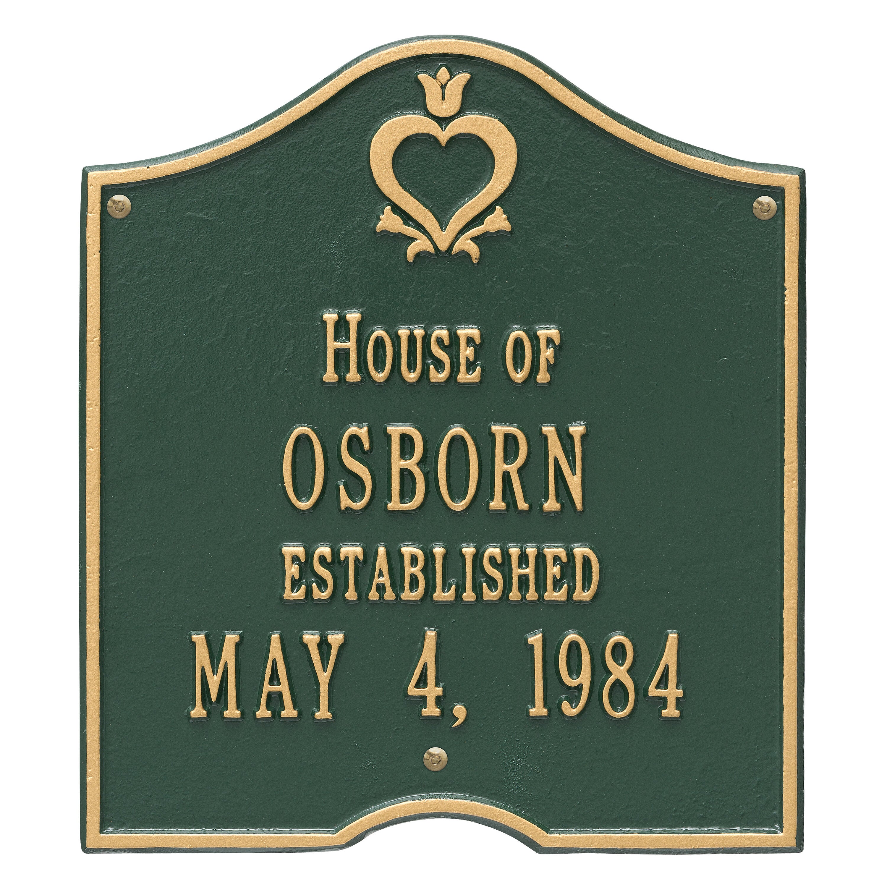 Pennsylvania Dutch Anniversary Wall Plaque